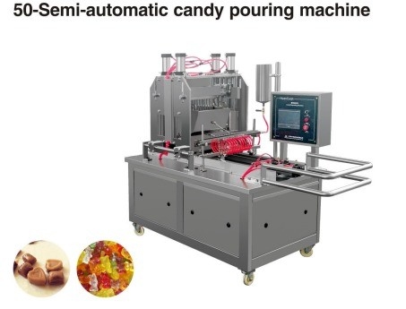 Dispensatore per la produzione di caramelle a macchina piena per la produzione di piccole caramelle dure/lollipop/gommiere