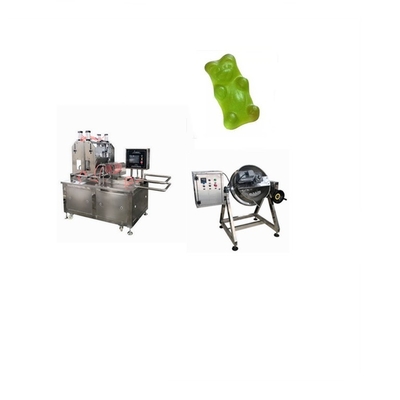 3kw Blueberry Orange Watermelon Gummy Machine per la confezione di caramelle con gelatina