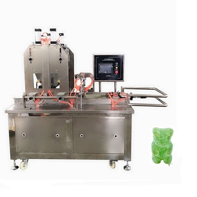 3kw Blueberry Orange Watermelon Gummy Machine per la confezione di caramelle con gelatina
