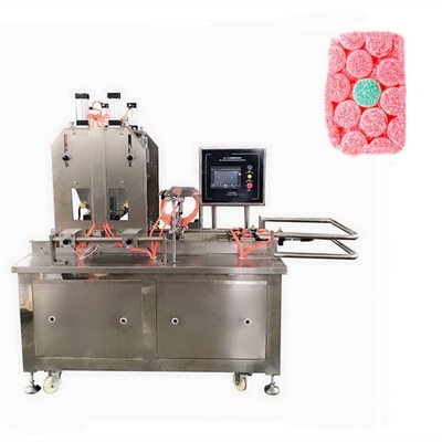 3kw Blueberry Orange Watermelon Gummy Machine per la confezione di caramelle con gelatina