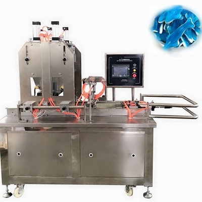3kw Blueberry Orange Watermelon Gummy Machine per la confezione di caramelle con gelatina