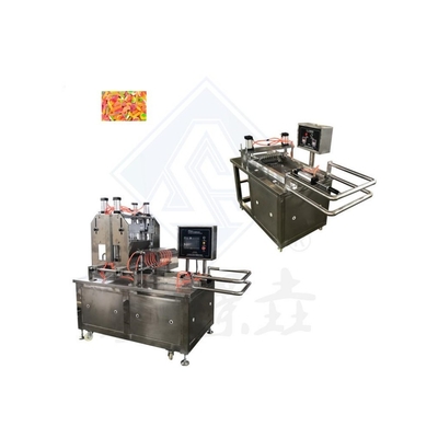 Funzione di deposito Industrial Bean Candy Making Machine con Jelly Candy Filling