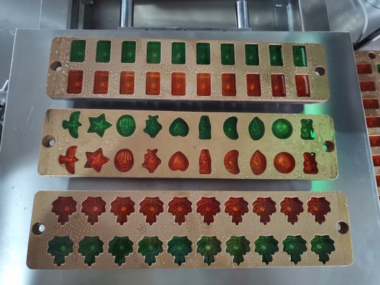 Funzione di deposito Industrial Bean Candy Making Machine con Jelly Candy Filling