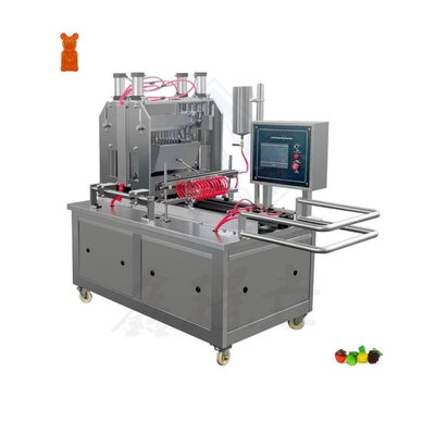 220V 3kw Commerciale Ananas Soft Candy Maker Gummy Candy Making Machine con Disegno
