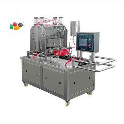 220V 3kw Commerciale Ananas Soft Candy Maker Gummy Candy Making Machine con Disegno