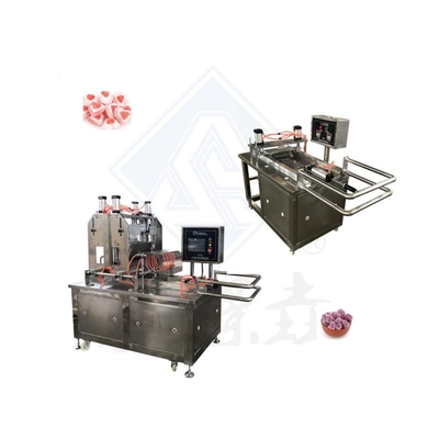 220V 3kw Commerciale Ananas Soft Candy Maker Gummy Candy Making Machine con Disegno