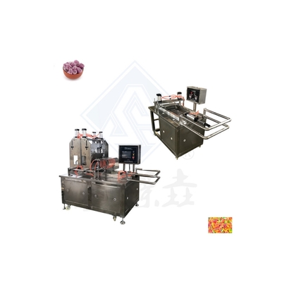 Applicazione di caramelle Vermi commerciali Produttore di caramelle morbide Macchine per caramelle gommose