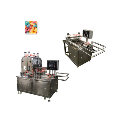Applicazione di caramelle Vermi commerciali Produttore di caramelle morbide Macchine per caramelle gommose