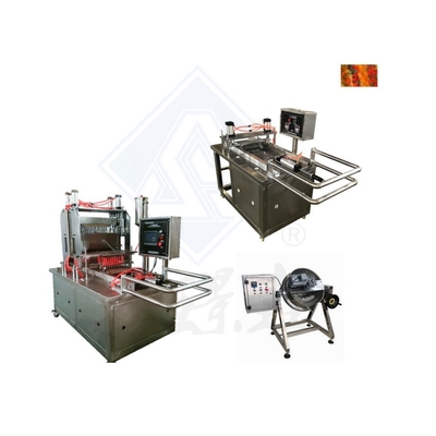 Applicazione di caramelle Vermi commerciali Produttore di caramelle morbide Macchine per caramelle gommose