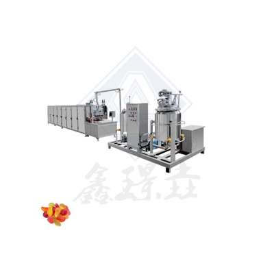 Applicazione di caramelle Vermi commerciali Produttore di caramelle morbide Macchine per caramelle gommose