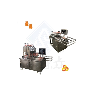 500 kg vari Ananas Cherry Soft Candy Maker Macchine per caramelle gommose 1900*900*1620mm