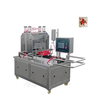 500 kg vari Ananas Cherry Soft Candy Maker Macchine per caramelle gommose 1900*900*1620mm