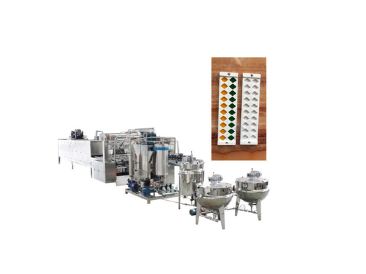 Macchina automatica per la fabbricazione di caramelle a base di menta gommosa multifunzionale con materia prima di pectina