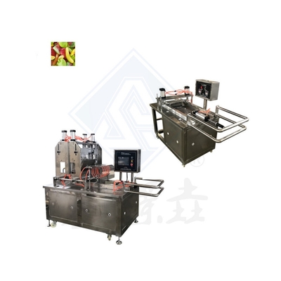 Macchine di deposizione di caramelle morbide per la produzione industriale di caramelle a base di gelatina da 20-50 kg/h