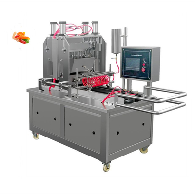 Macchina di deposito di caramelle gommose da 20-50 kg/h con funzionamento semiautomatico e potenza di 3 kW