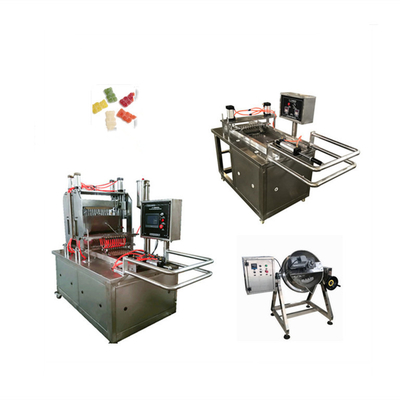 Assorted Double Colors Soft Jelly Candy Making Machine Gamma Candy Depositing Machine (Motore per la produzione di caramelle alla gelatina morbida)