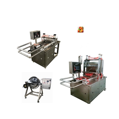 Alta produttività 50 kg/h Pectin Bear Gummy Machine Depositor Jelly Gummy Candy Making Machine 3kw