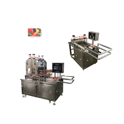 Alta produttività 50 kg/h Pectin Bear Gummy Machine Depositor Jelly Gummy Candy Making Machine 3kw