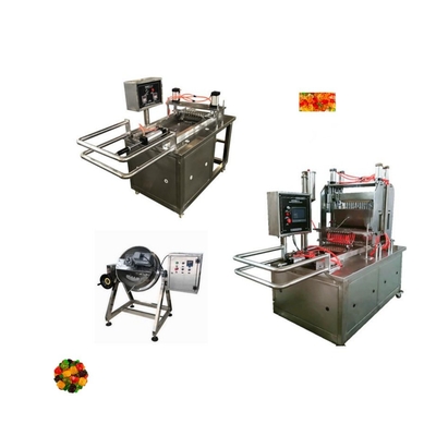 3kw Alta produttività Commerciale Soft Gummies Depositor Jelly Gummy Candy Making Machine