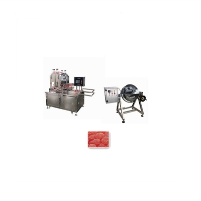 3kw Alta produttività Commerciale Soft Gummies Depositor Jelly Gummy Candy Making Machine