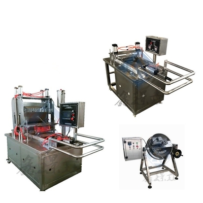 500 kg macchina automatica elettrica industriale per la fabbricazione di caramelle di gomma per gelatina e caramelle dure