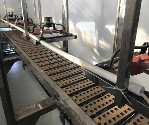 Macchina avanzata di produzione di caramelle con gelatina per caramelle 500 kg Linea di produzione automatica di uscita