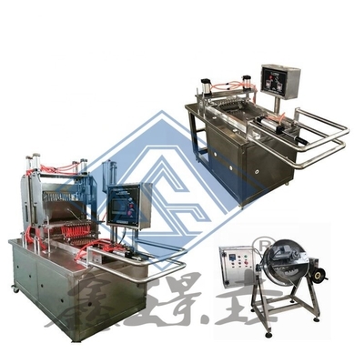 Automatica Soft Jelly Gummy Candy Making Machine per la produzione di caramelle di pectina a prezzi accessibili