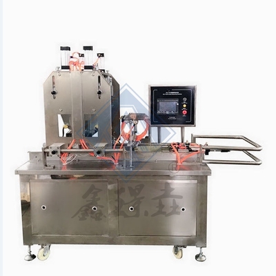 Macchina automatica per la fabbricazione di caramelle da gomma per la fabbricazione di caramelle da pectina, caramelle da gelatina e cioccolato.