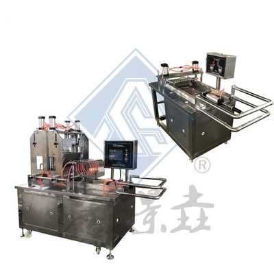 Macchina automatica per la fabbricazione di caramelle da gomma per la fabbricazione di caramelle da pectina, caramelle da gelatina e cioccolato.