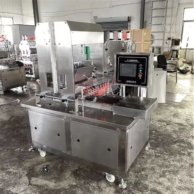 20-50 kg/h Macchina automatica per la fabbricazione di lecca-lecca con fabbricante di caramelle gommose multiuso