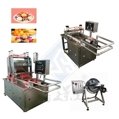Piccola macchina per fare caramelle con gelatina con alta produttività e facile utilizzo 500kg