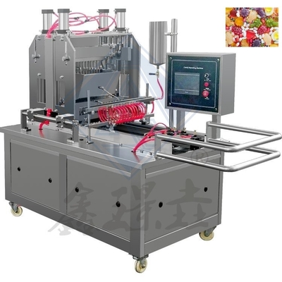 Acciaio inossidabile macchina automatica per fare caramelle dure facile da pulire 1900*980*1700mm