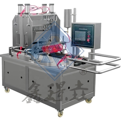 Macchina semiautomatica per versare dolci morbidi per depositori di caramelle gommose