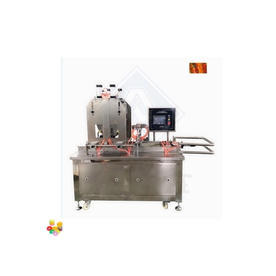 220V gomma assortita che deposita fagioli morbidi orsi gomma caramelle che deposita macchina 20-50 kg / h