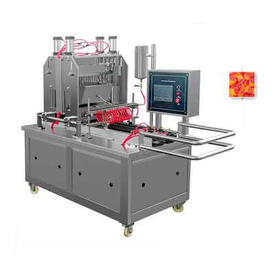 220V gomma assortita che deposita fagioli morbidi orsi gomma caramelle che deposita macchina 20-50 kg / h