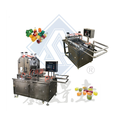 Macchina per versare caramelle di caramelle con funzione semiautomatica