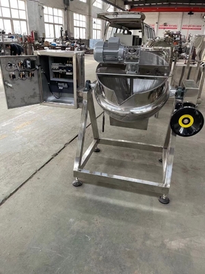 Linea di produzione di gelatina con versamento servo semiautomatico e materia prima di pigmento