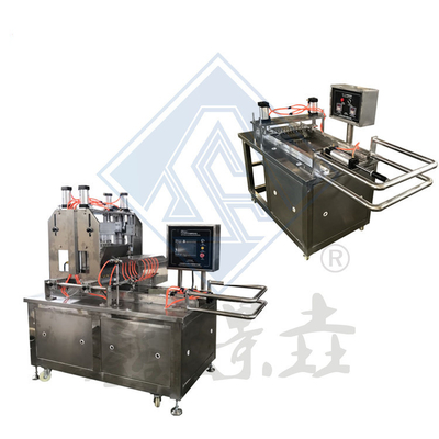 Linea di produzione semiautomatica di apparecchiature per lo stampaggio di caramelle colorate