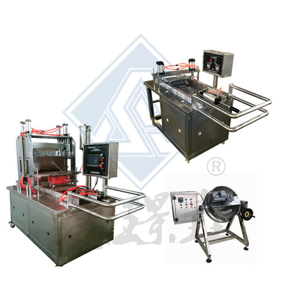 Macchina per versare caramelle a base di fruttosio a controllo servo manuale semiautomatico